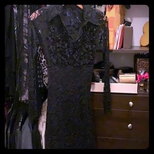 💃🏻😍Final Sale! Arden B Black tuxedo dress